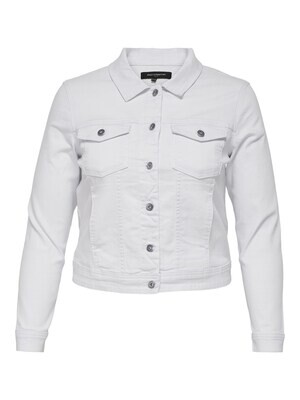 + Jeansjas - WESPA - white