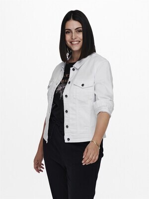 + Jeansjas - WESPA - white