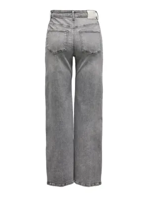 Wijde jeans - FELINA FINA "34 - light grey denim