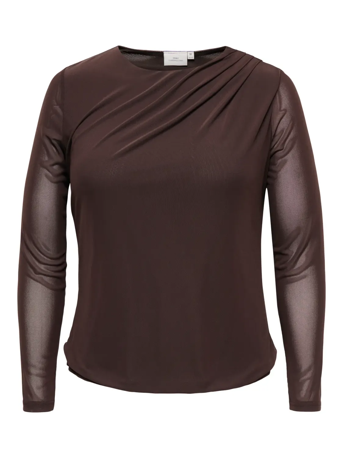 + Mesh top - SARA - bruin + Mesh top - SARA - bruin