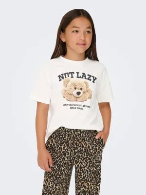 KIDS shirt - BILLIE - wit