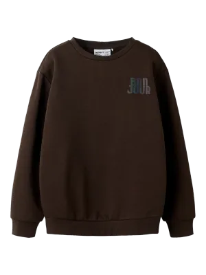 KIDS sweater - RANDALL - bruin KIDS sweater - RANDALL - bruin