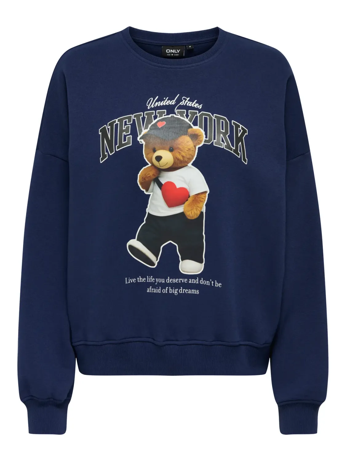 KIDS sweater -  LINDA - donkerblauw
