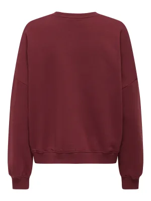 KIDS sweater - LINDA - bordeaux
