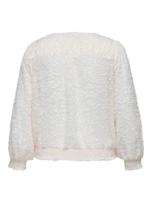 + Top / blouse - OTTA - parelmoer