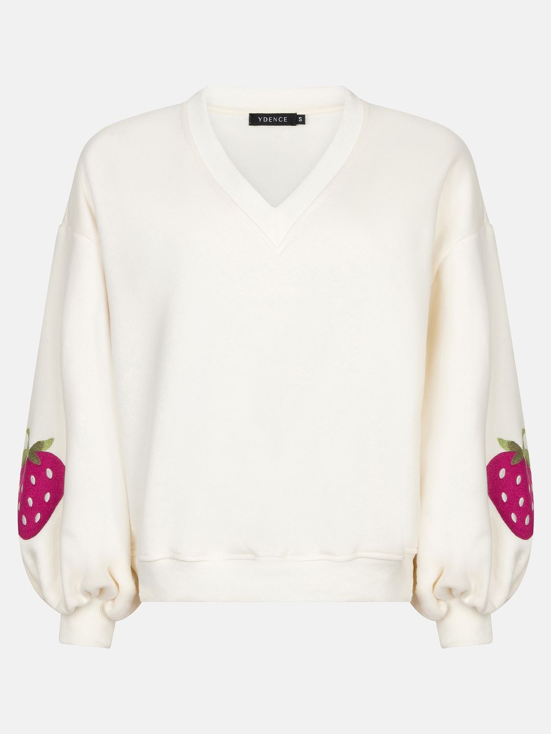 Sweater - STRAWBERRY - ecru