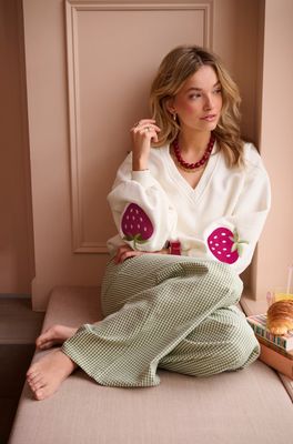Sweater - STRAWBERRY - ecru