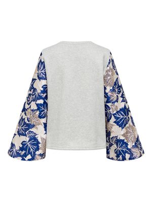 Sweater jaquard - VIOLET - grijs/donkerblauw