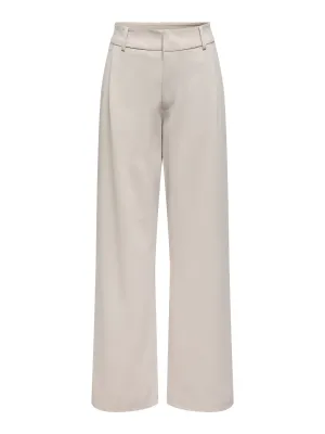 Wijde lange broek "32 - GEGGO occasion - ecru