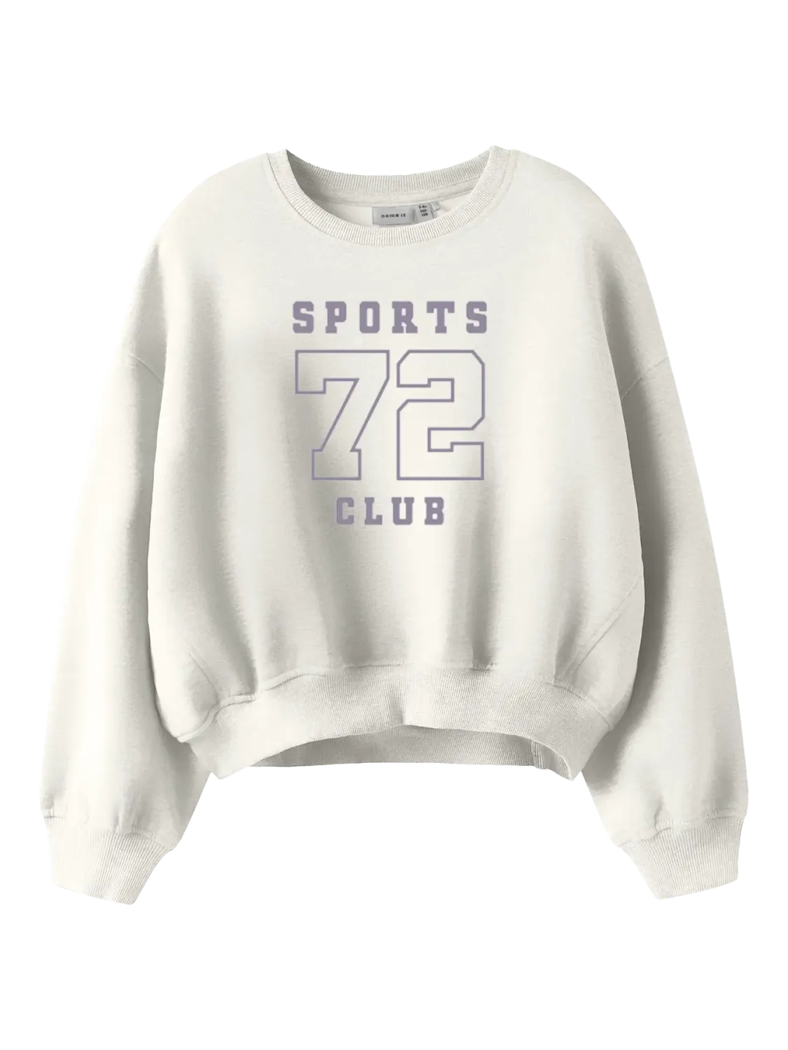 KIDS oversized sweater - TAYA - wit KIDS oversized sweater - TAYA - wit
