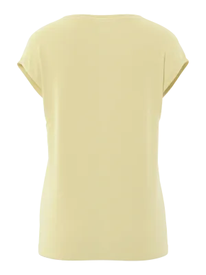 T-shirt - BILLO - geel/lurex goud