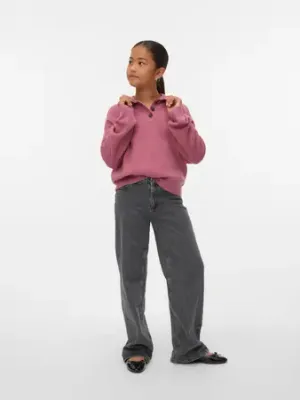 KIDS polo trui - EXCITING - roze