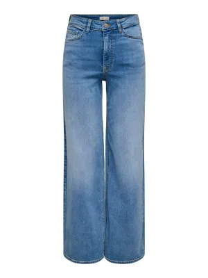 Wijde jeans - FELINA FINA "32 - medium blue denim