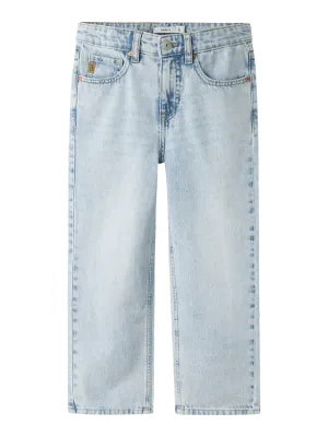 KIDS jeans - RYAN zonder zakken - light blue denim KIDS jeans - RYAN zonder zakken - light blue denim