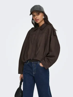 Bomber blazer - NIA - bruin