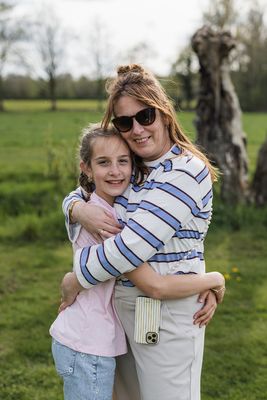 Shirt met lange mouw - MILA - streepjes