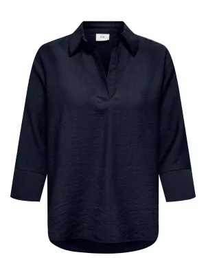 Top / Blouse - PEPPER - donkerblauw