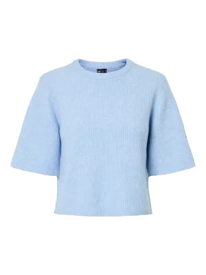 Pullover met korte mouw - SILLY - lichtblauw