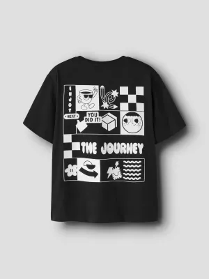 KIDS t-shirt - BERNA - zwart