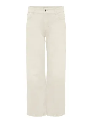 + Wijde jeans - JUICY - ecru