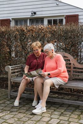 + Trui / top - GEENA - koraal