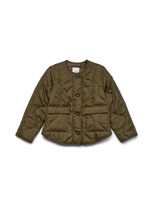 KIDS jas / vest - MILLIE - kaki
