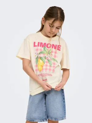 KIDS shirt - CARINA - gebroken wit