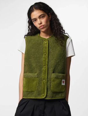 Mouwloze vest - ANASTACIA - groen