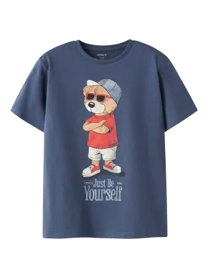 KIDS t-shirt - DOBS - blauw