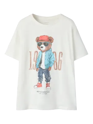 KIDS t-shirt - DOBS - wit KIDS t-shirt - DOBS - wit