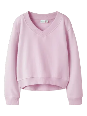 KIDS sweater - DIVORA - roze