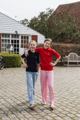 KIDS soepel broekje - ANNIE - streepjes