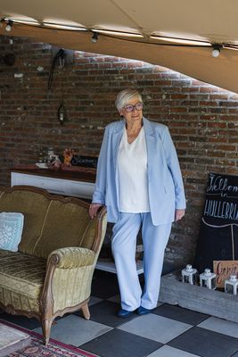 + broek - ZELDA - lichtblauw