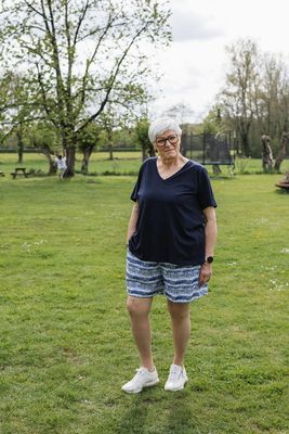 + T-shirt - PAULINA - donkerblauw