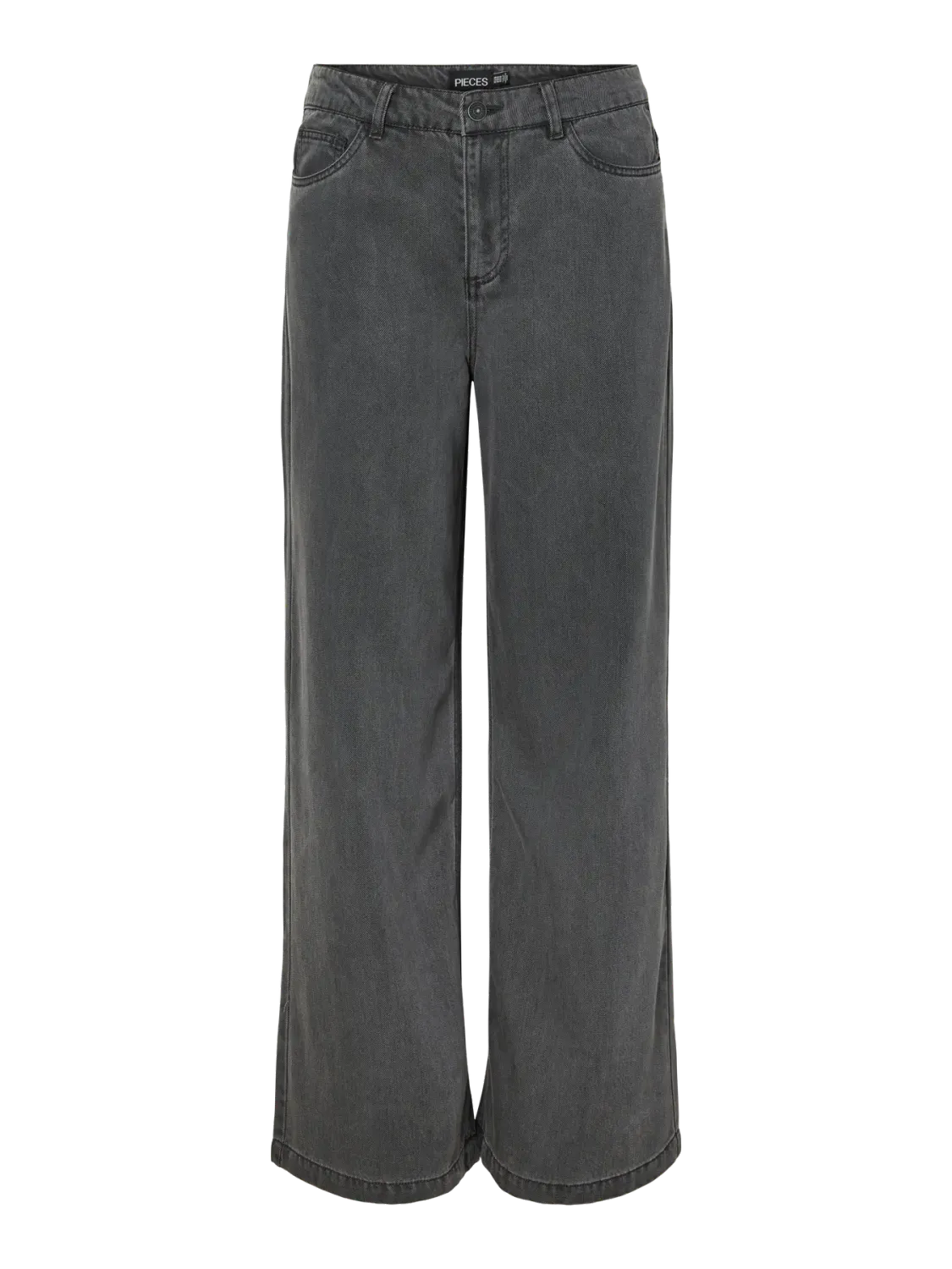 Wijde soepele jeans - SMIDI - dark grey denim Wijde soepele jeans - SMIDI - dark grey denim