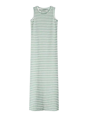 KIDS maxi jurk - SURAJA - streepjes