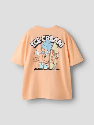 KIDS shirt - FOXE - oranje
