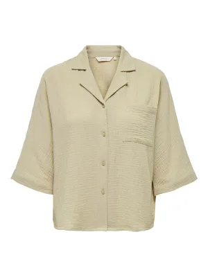 + Top - THYRA - beige