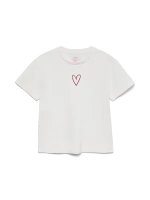 KIDS shirt - SARA - wit ❤️
