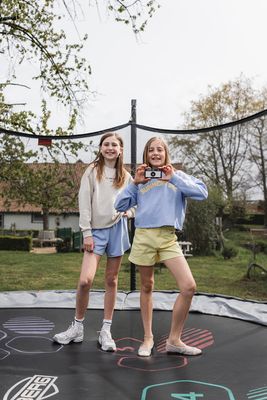 KIDS sweater - LINSEY - blauw