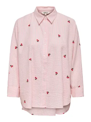 + Hemd / blouse - NEW LINA GRACE - kersen + Hemd / blouse - NEW LINA GRACE - kersen