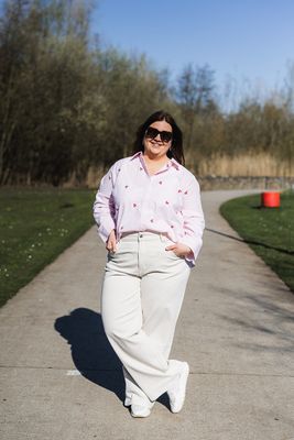 + Hemd / blouse - NEW LINA GRACE - kersen