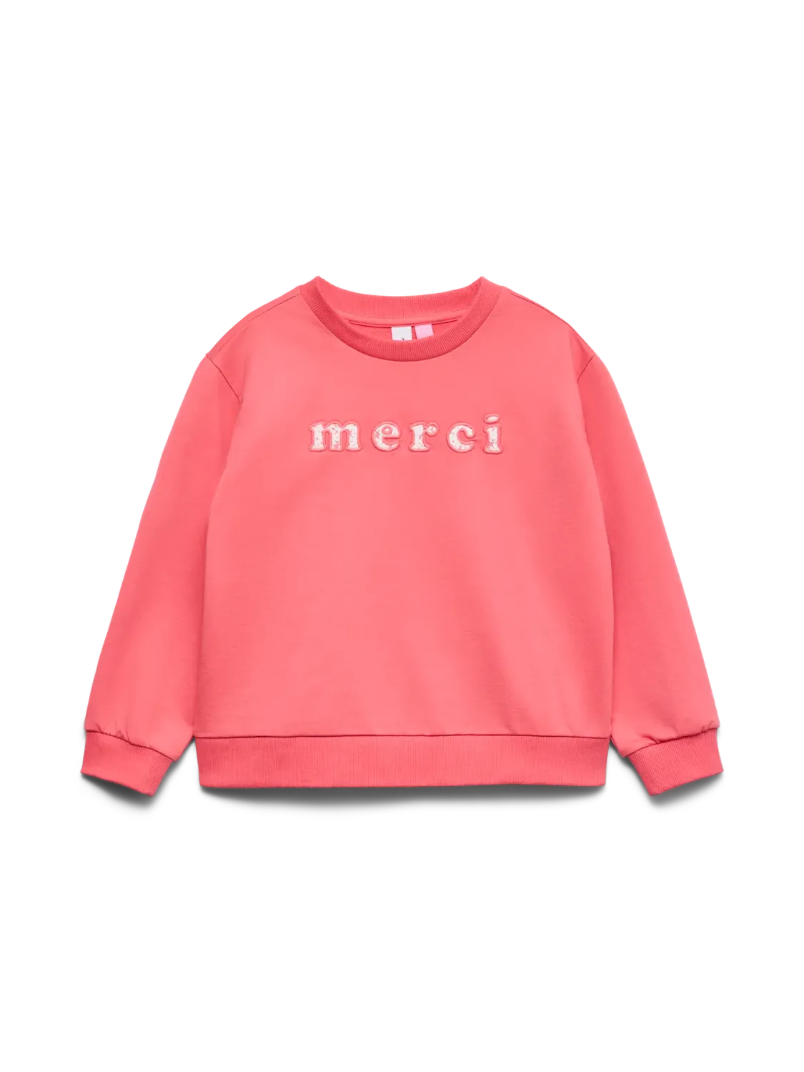 KIDS sweater - LINE - koraal