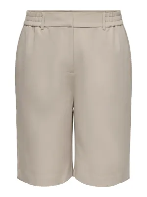 + Langere short - MIA - beige