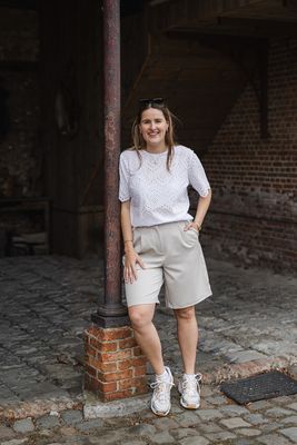 Blouse / shirt - VILDE- wit