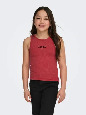 KIDS tank top - JILLY - rood