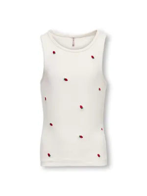 KIDS tank top - JILLY - aardbeien
