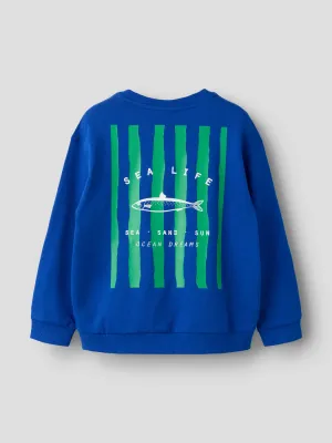 KIDS sweater - HADDIAN - blauw