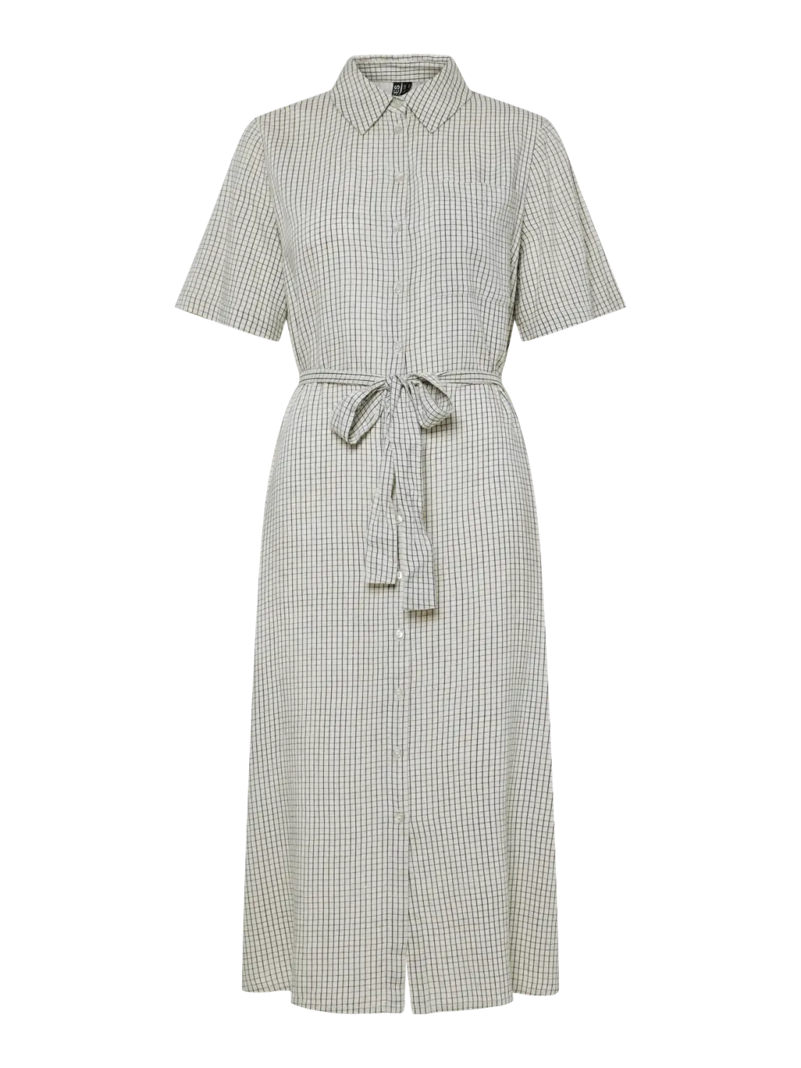 Midi hemd jurk - PIA - ruitjes