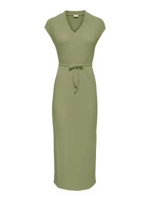 Jurk met glittertje - SONAL - groen
